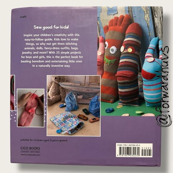 Sewing for Children: 35 step-by-step Projects to Help Kids aged 3 and up Learn t - Picture 9 of 11